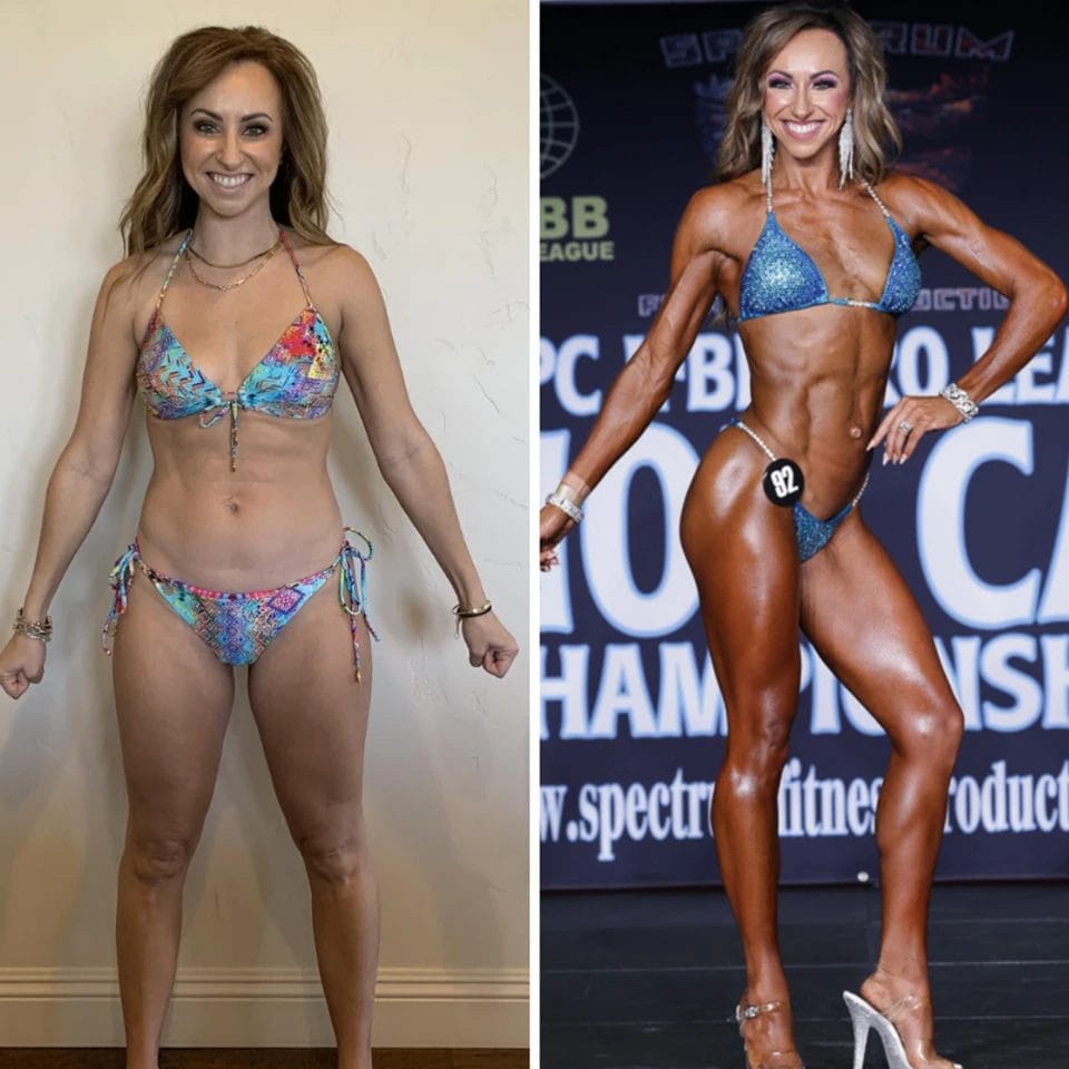 Woman posing before & after19