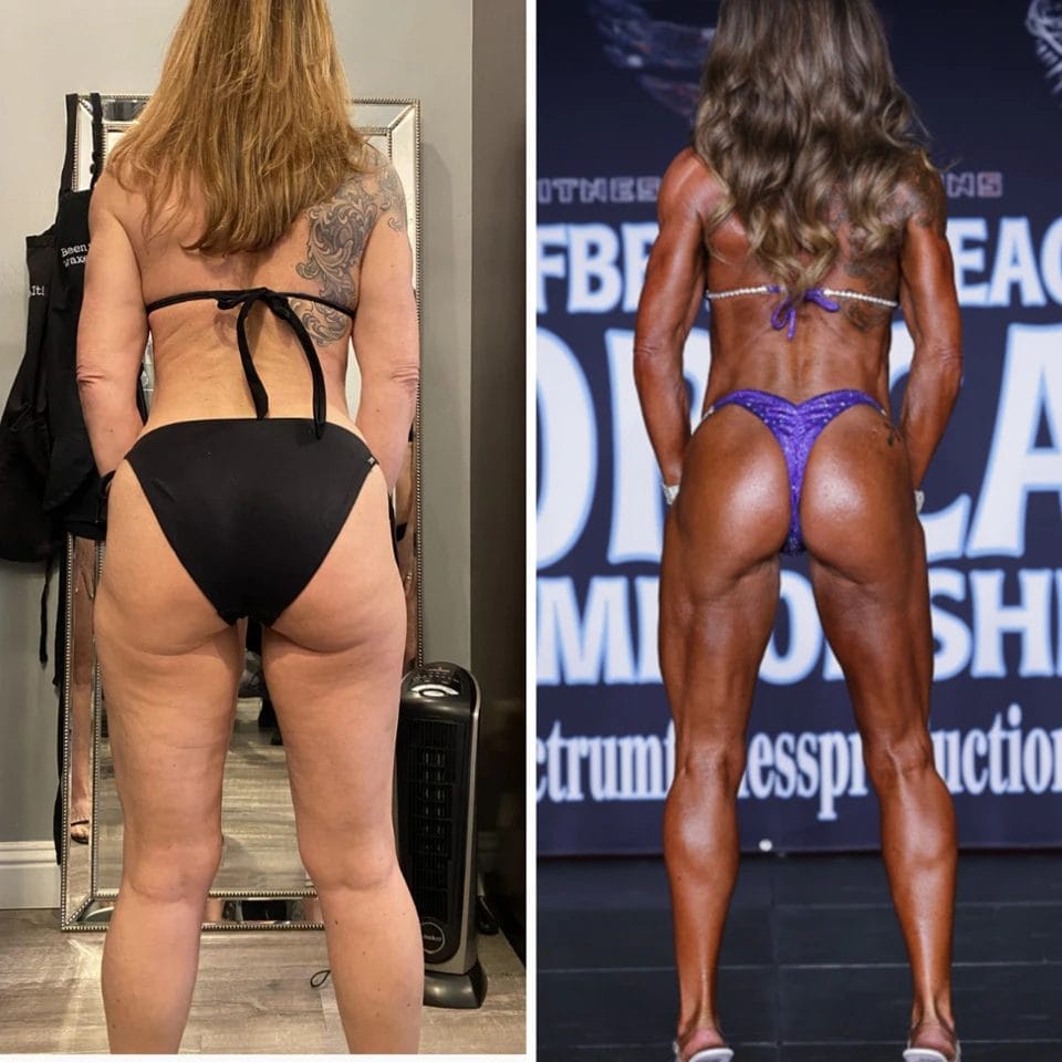 Woman posing before & after25