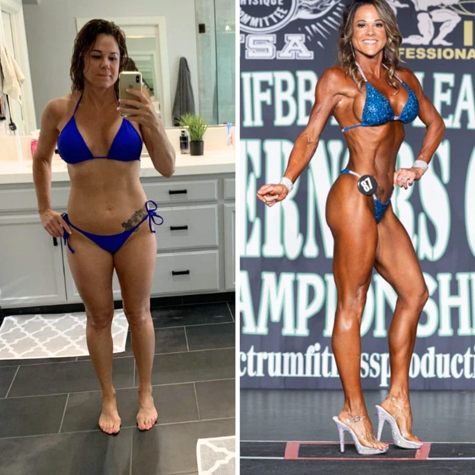 Woman posing before & after27