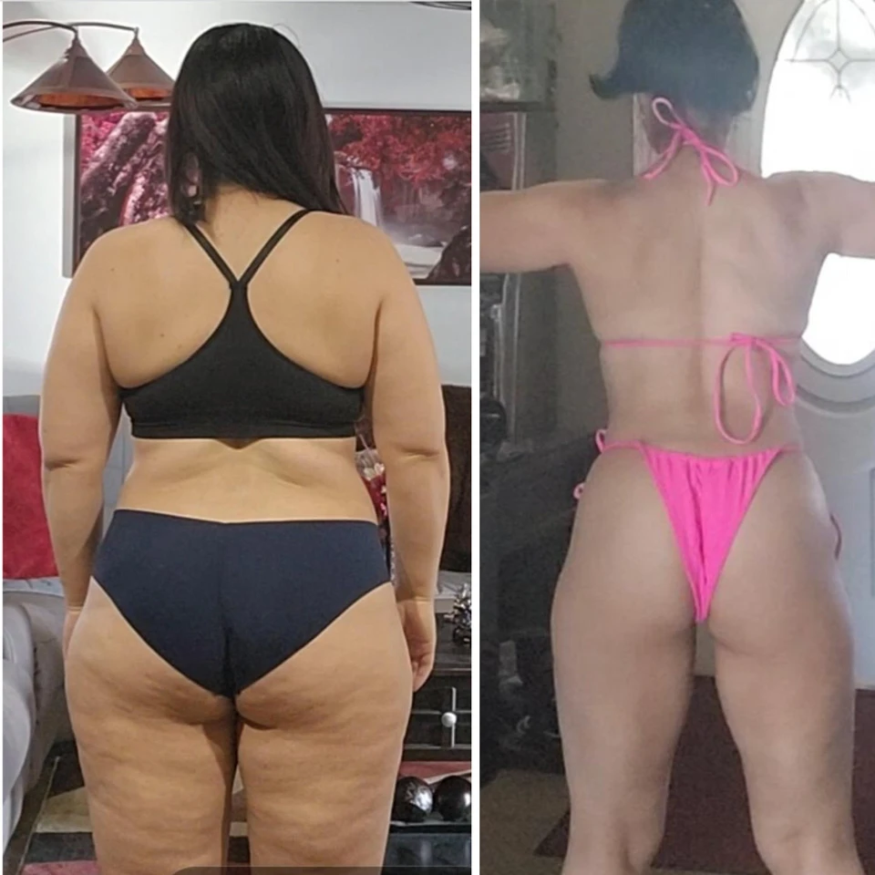 Woman posing before & after46